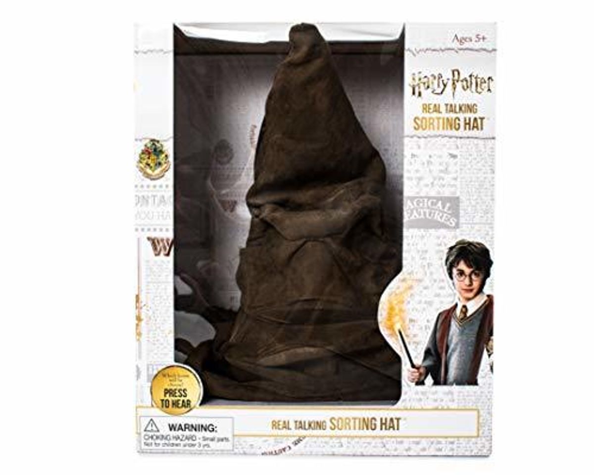 Products Yume toys- Sombrero Clasificador Electrónico Harry Potter, Color marrón, Talla Única