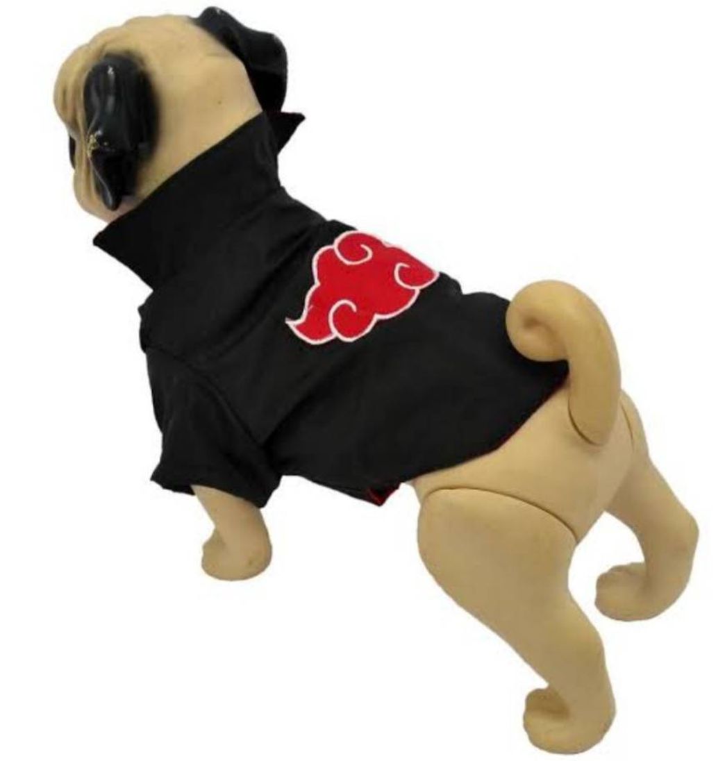 Moda Fantasia Akatsuki Pet Cachorro