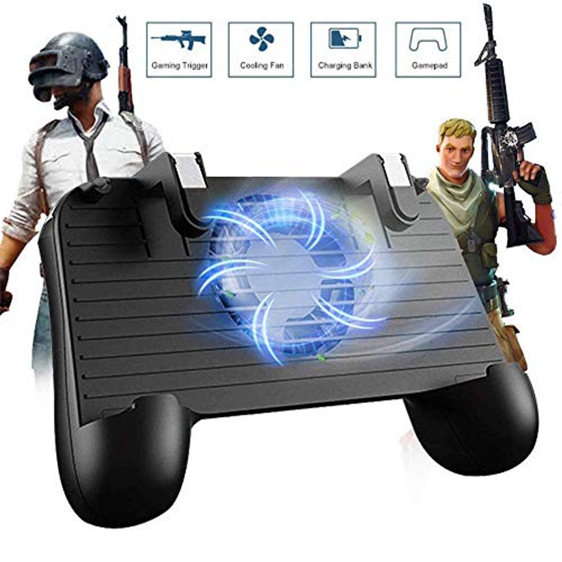 Social Controlador de Juego móvil para PUBG 5 en 1 versión Mejorada Gamepad