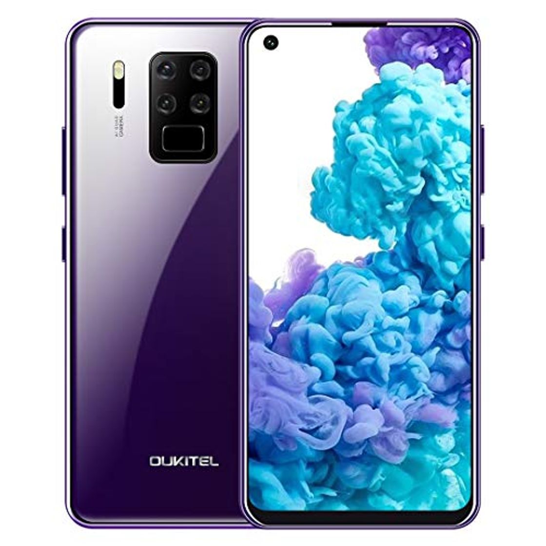 Products OUKITEL C18 Pro Teléfono Móvil Libre 2020, Cámara AI de Cuatro Lentes