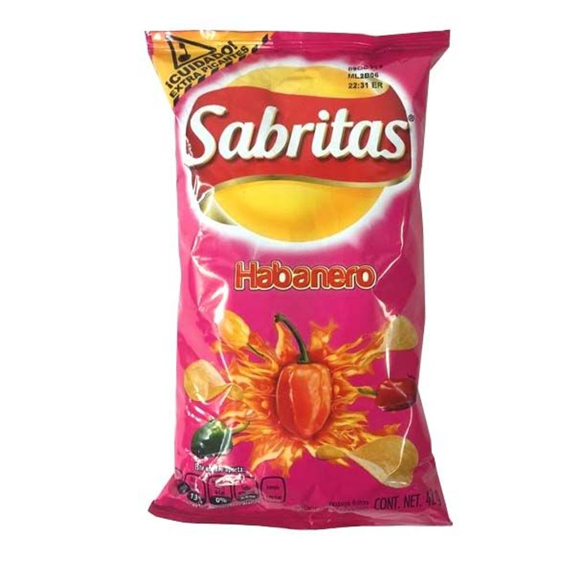 Moda Sabritas habanero