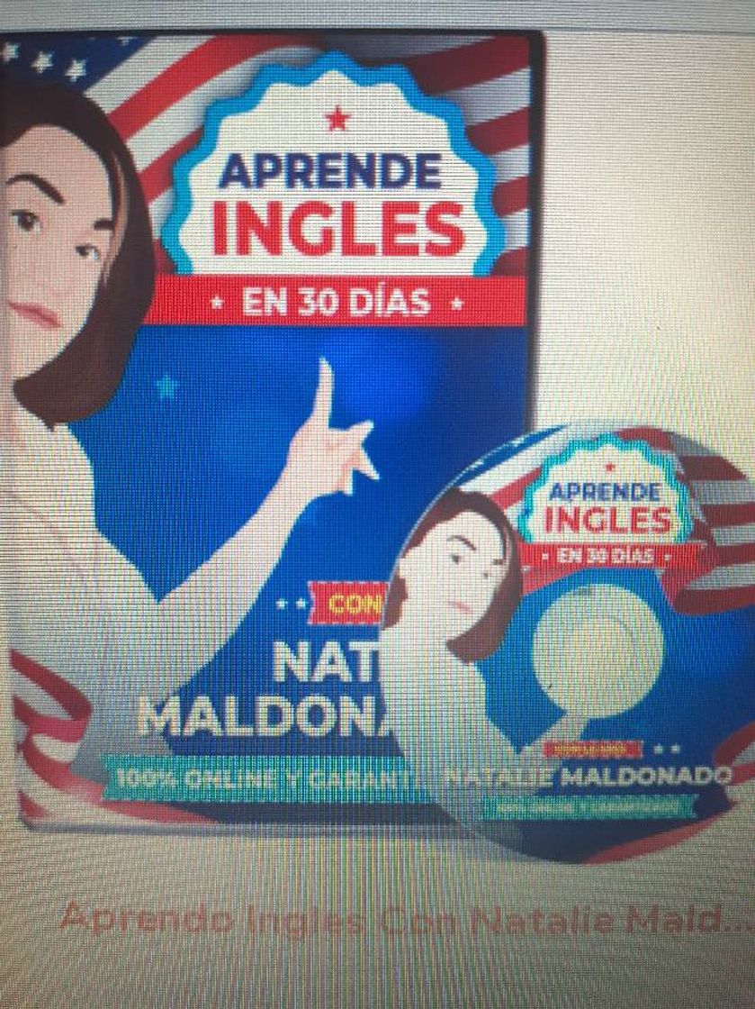 Producto Aprende ingles con Natalie Maldonado