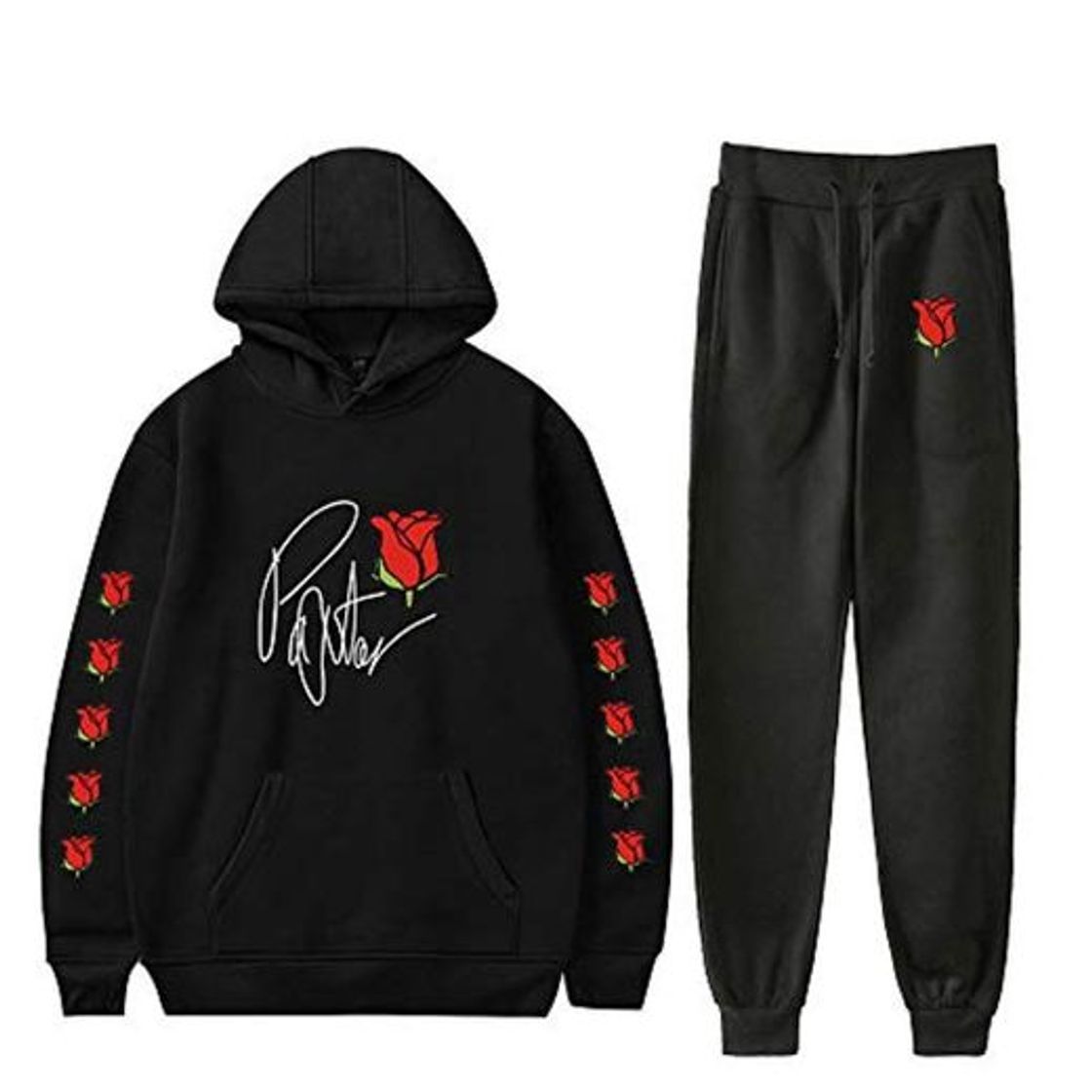 Moda Payton Moormeier Conjunto 2 Piezas Unisex Completo Capucha Sudadera Blusa y Pantalon Mujer Hombre Chandal Gimnasio Traje de Running Sportwear Tracksuit Gymwear Sweatsuit Streetwear A15169WYKZ1S