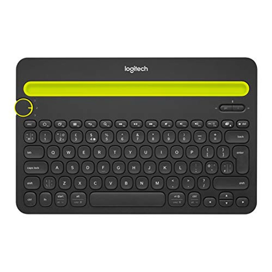 Products Logitech K480 Teclado Inalámbrico Multidispotivo para Windows, Apple iOS, Android o Chrome,