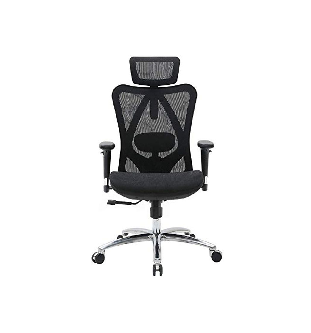 Product SIHOO Silla de Oficina Ergonómica, Silla de Escritorio, Respaldo Alto, Transpirable, Silla