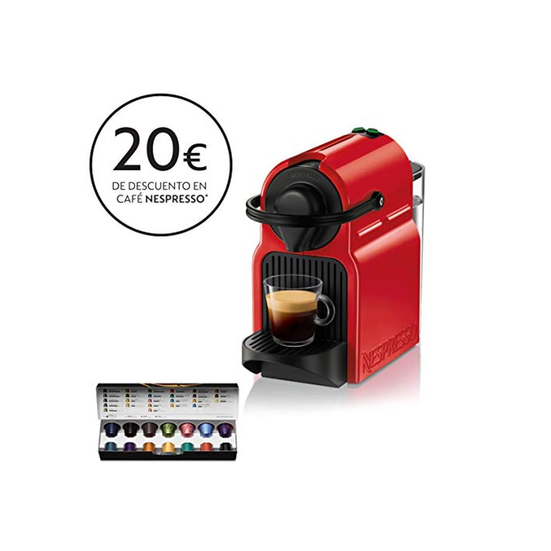 Social XN1005 Krups Inissia - Cafetera de Cápsulas