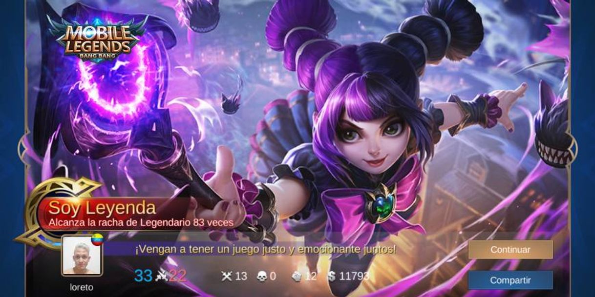 Moda Stream de Mobile Legends en facebook