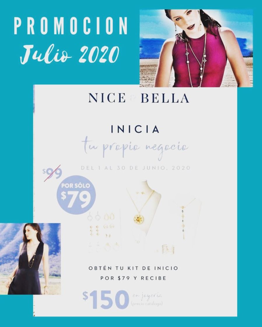 Moda Kit de Inicio Nice & Bella, Joyeria 100% Mexicana 🇲🇽