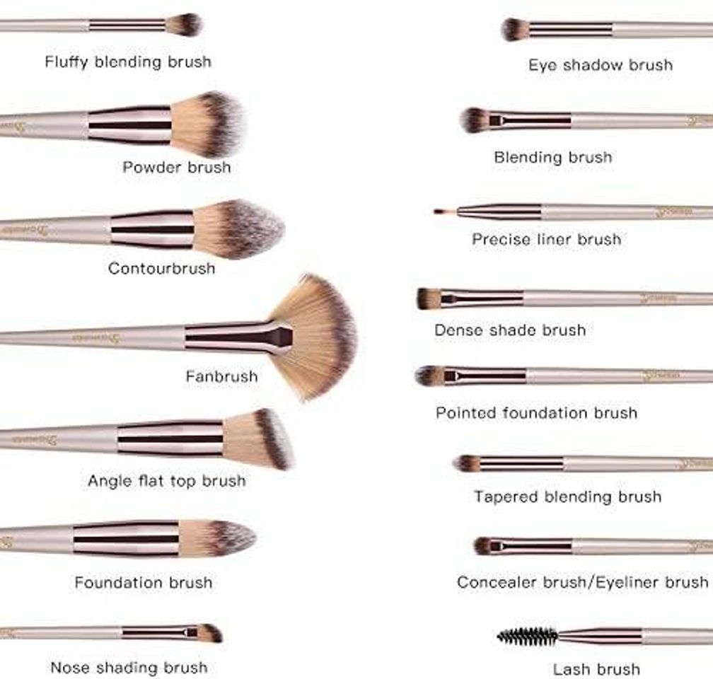 Brochas para maquillaje 