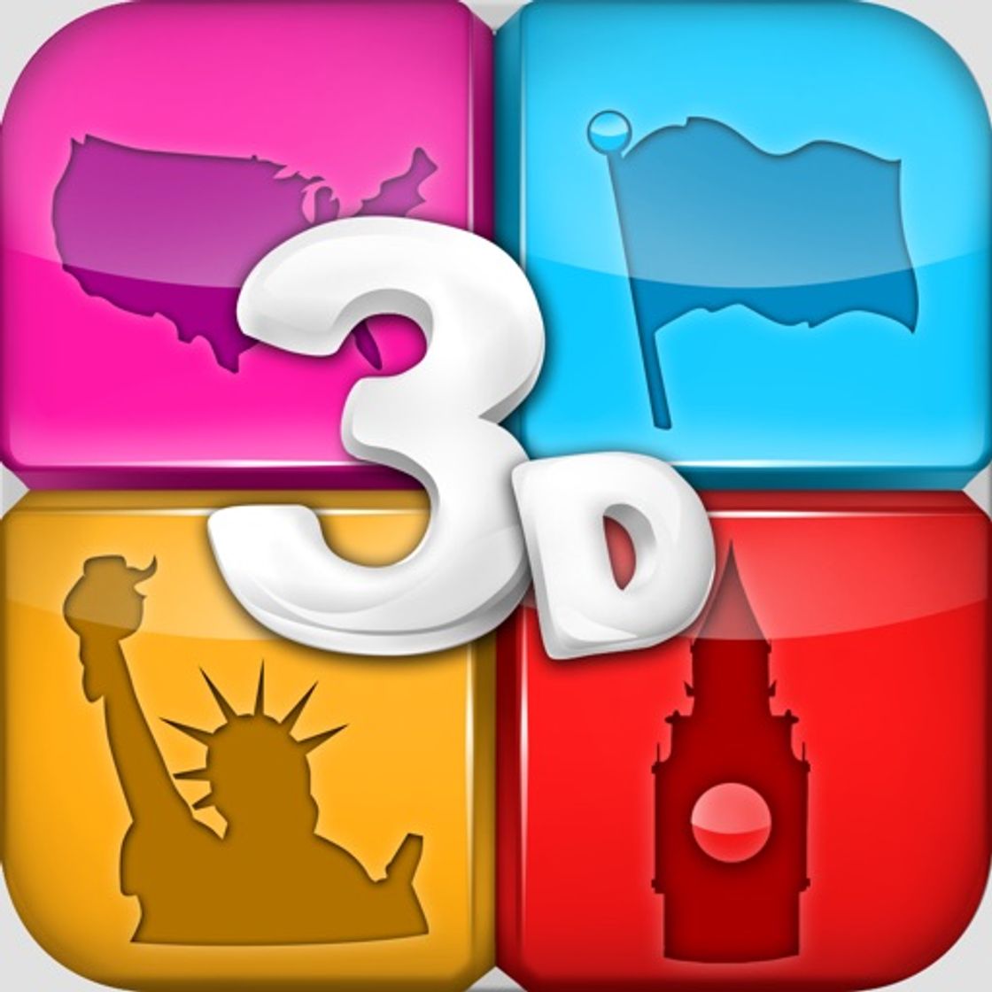 App Geography Quiz Game 3D