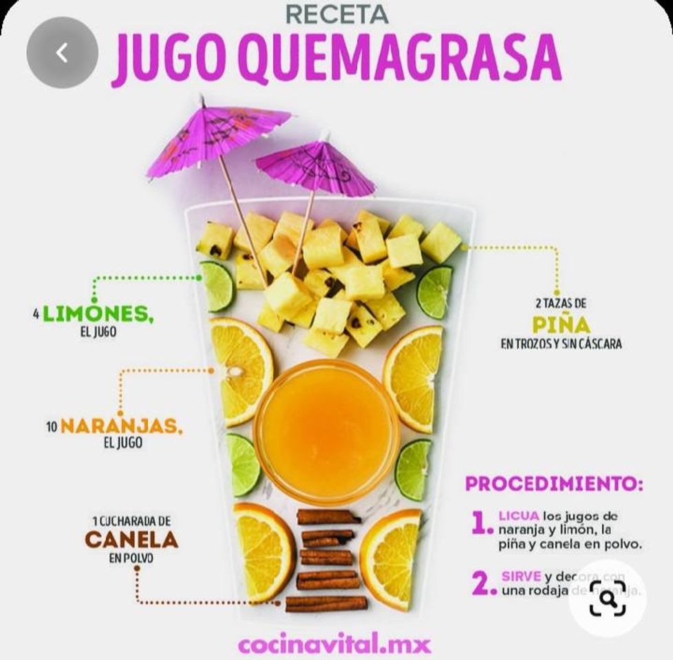 Fashion Jugo quemagrasa