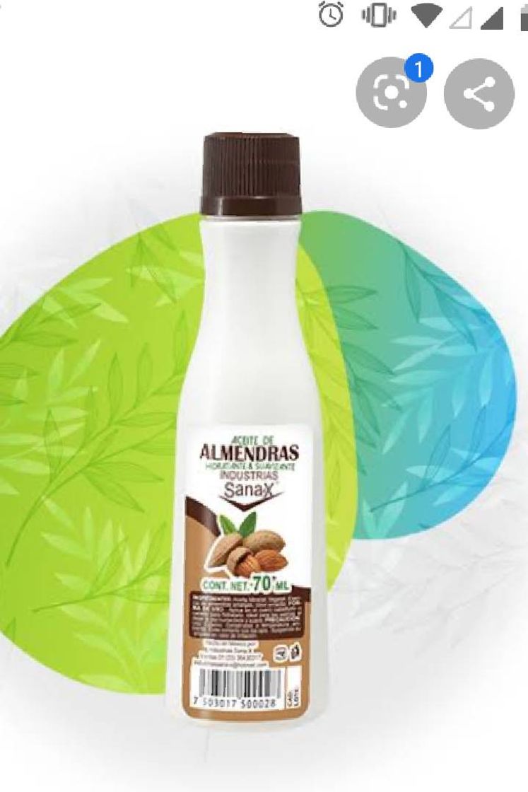 Fashion Aceite de almendra SANAX