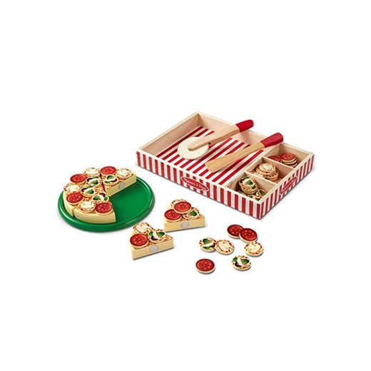 Melissa & Doug - Pizza de Madera