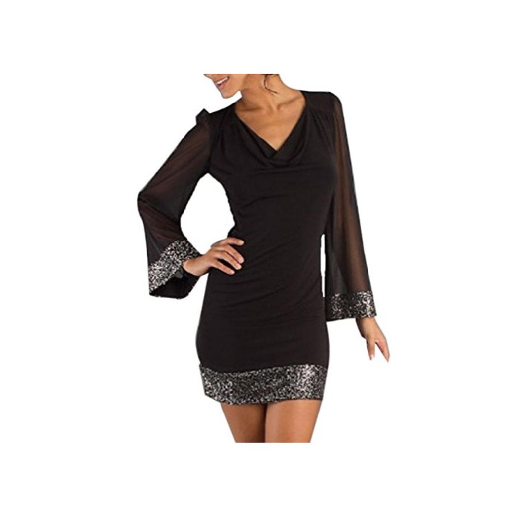 Social Vestidos para Mujer Vintage Elegantes Sin Manga Mujer Noche Fiesta Largo Mujer