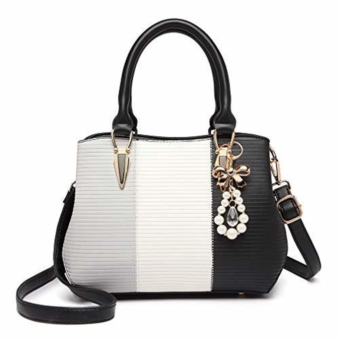 Social Miss Lulu Bolso de Mano de Mujer Shopper de Hombro Bandolera Fiesta