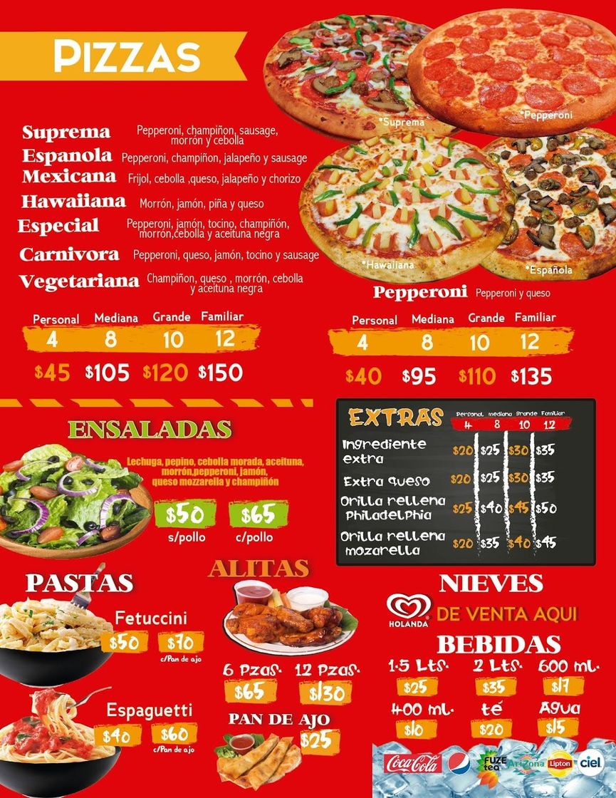 Restaurantes Mangiamos Pizza