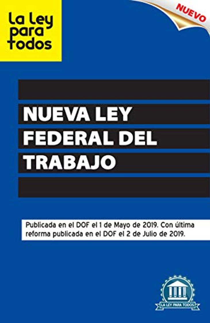 Book Nueva Ley Federal del Trabajo México 2020: Publicada en el Diario Oficial