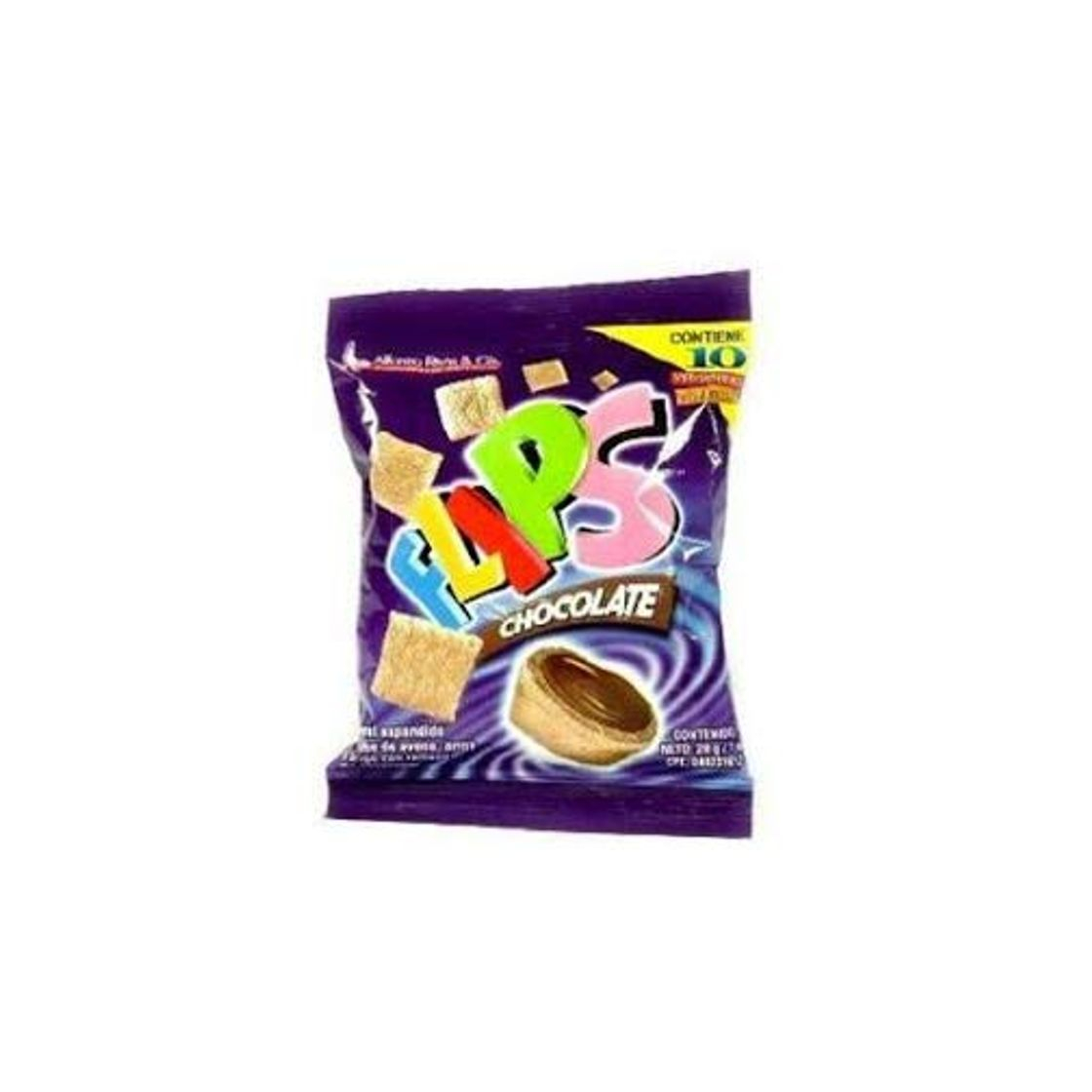 Producto Cereal Flips relleno Chocolate To Go Paquete 120G