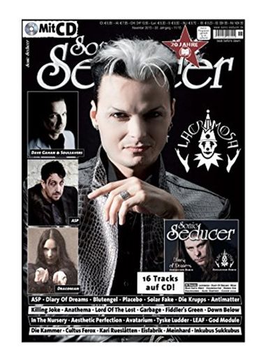 Sonic Seducer 11-2015 mit Lacrimosa-Titelstory