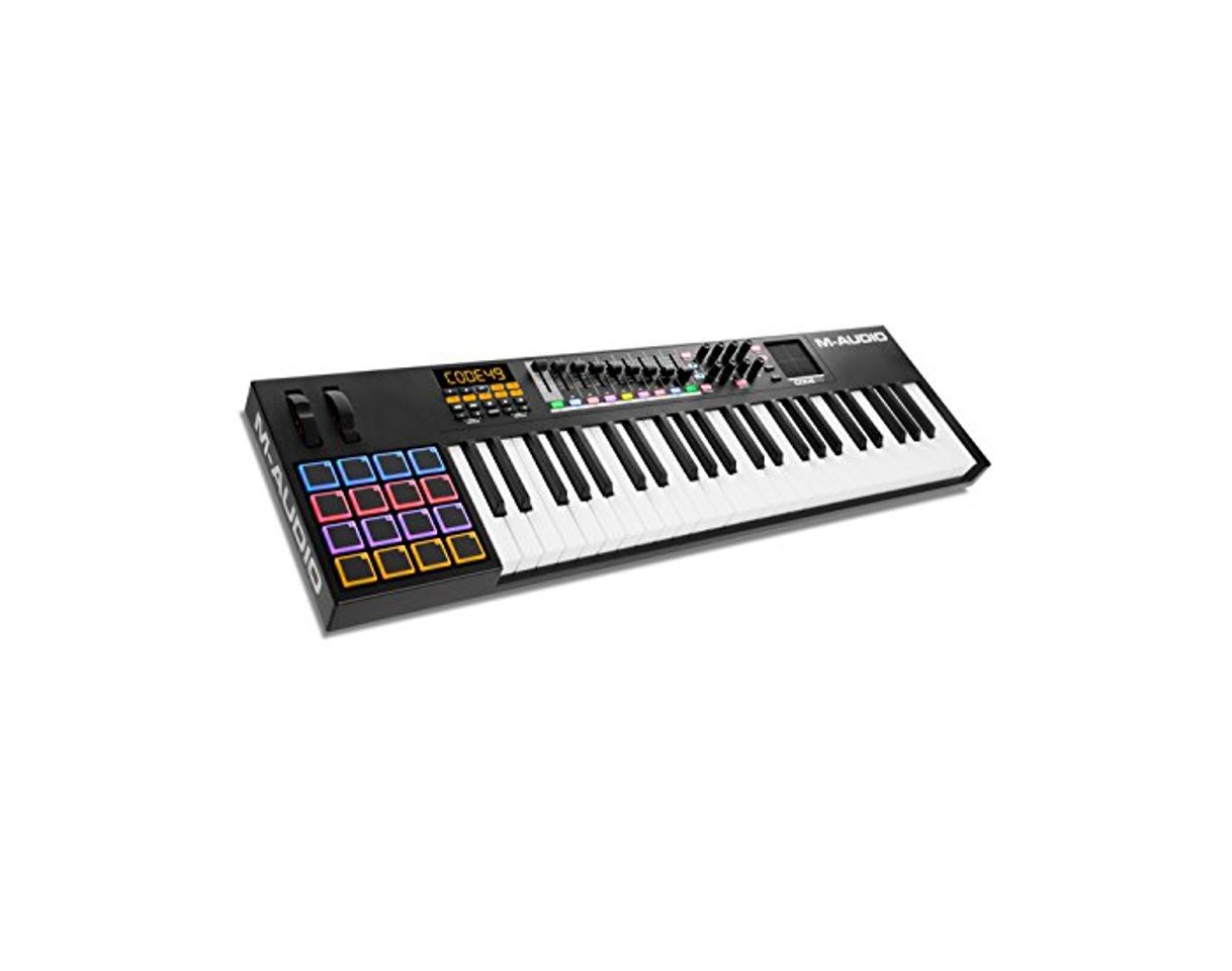 Productos M-Audio Code 49 - Teclado controlador MIDI USB con 49 teclas, 16