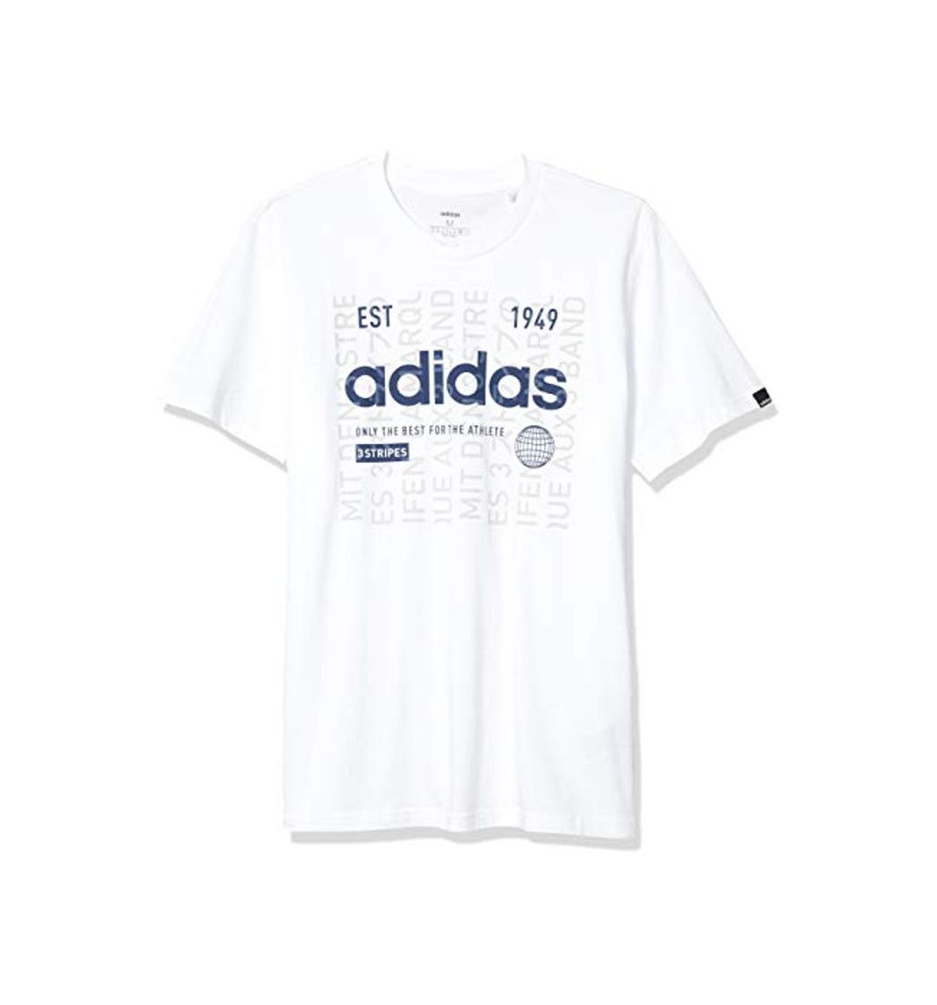 adidas Camiseta M Adi INT T para Hombre, Hombre, Camiseta, GVB79, Blanco