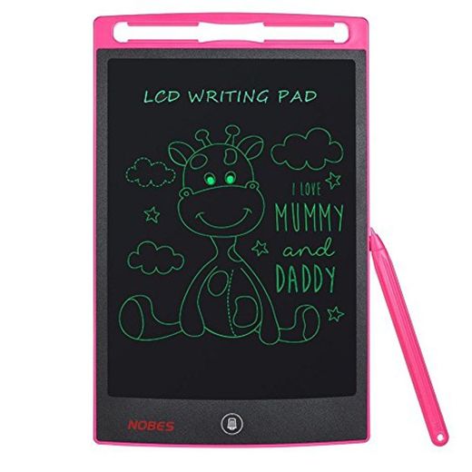 NOBES Tableta de Escritura LCD 8.5 Inch, LCD Tablero de Dibujo Pizarras
