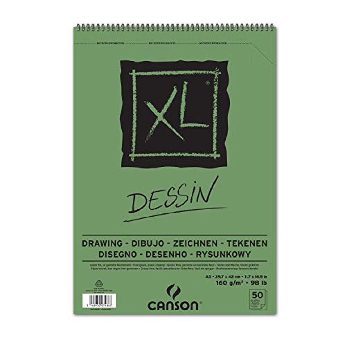 Productos Canson 400039089 - Bloc de dibujo