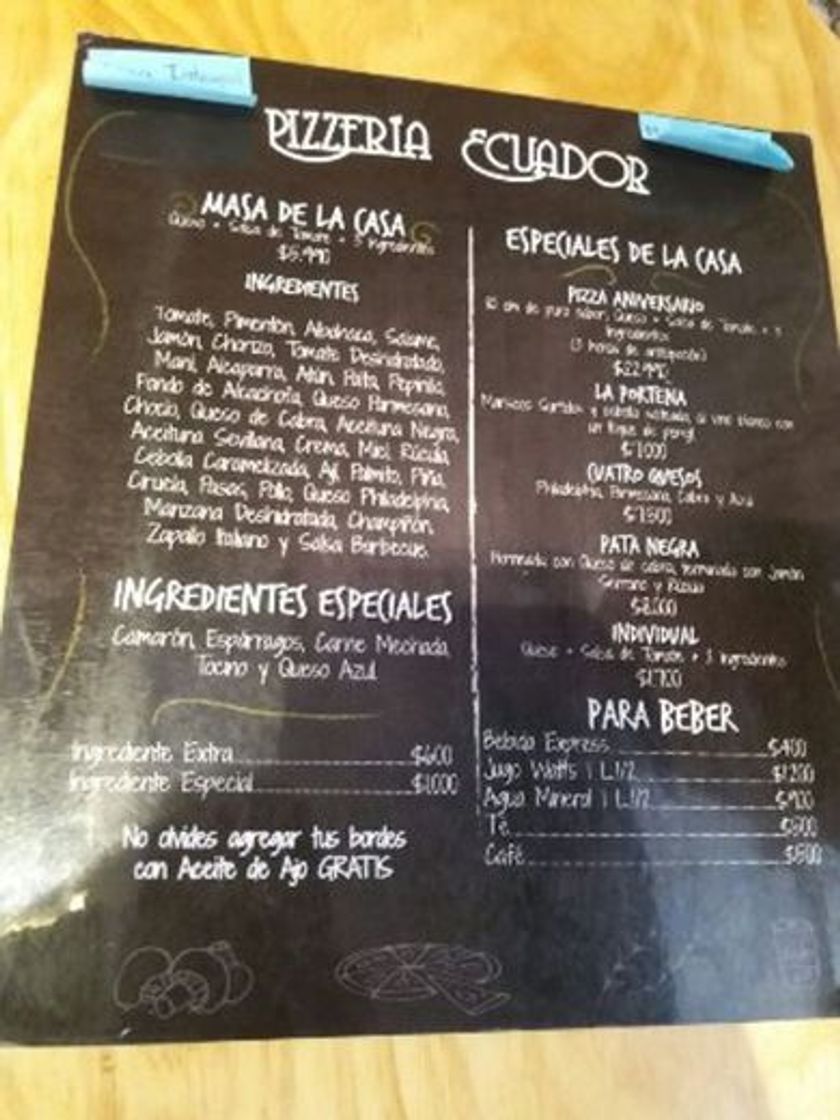 Restaurantes Pizzeria Ecuador