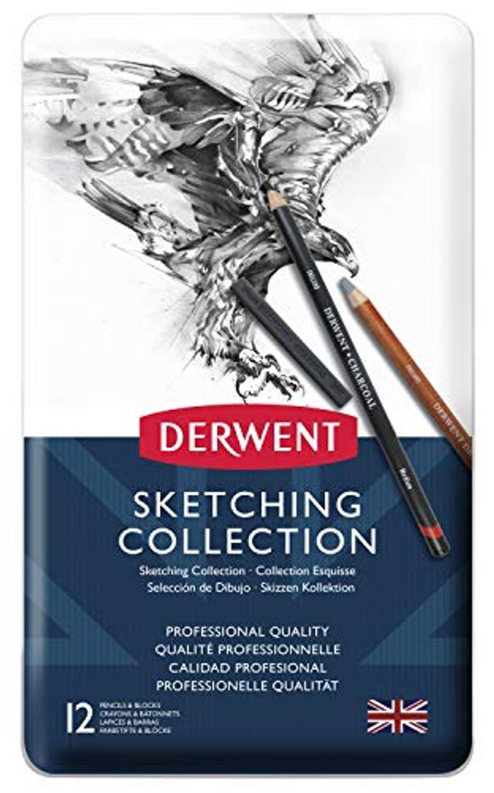 Producto Derwent Sketching Collection - Set de 12 lápices para bocetos