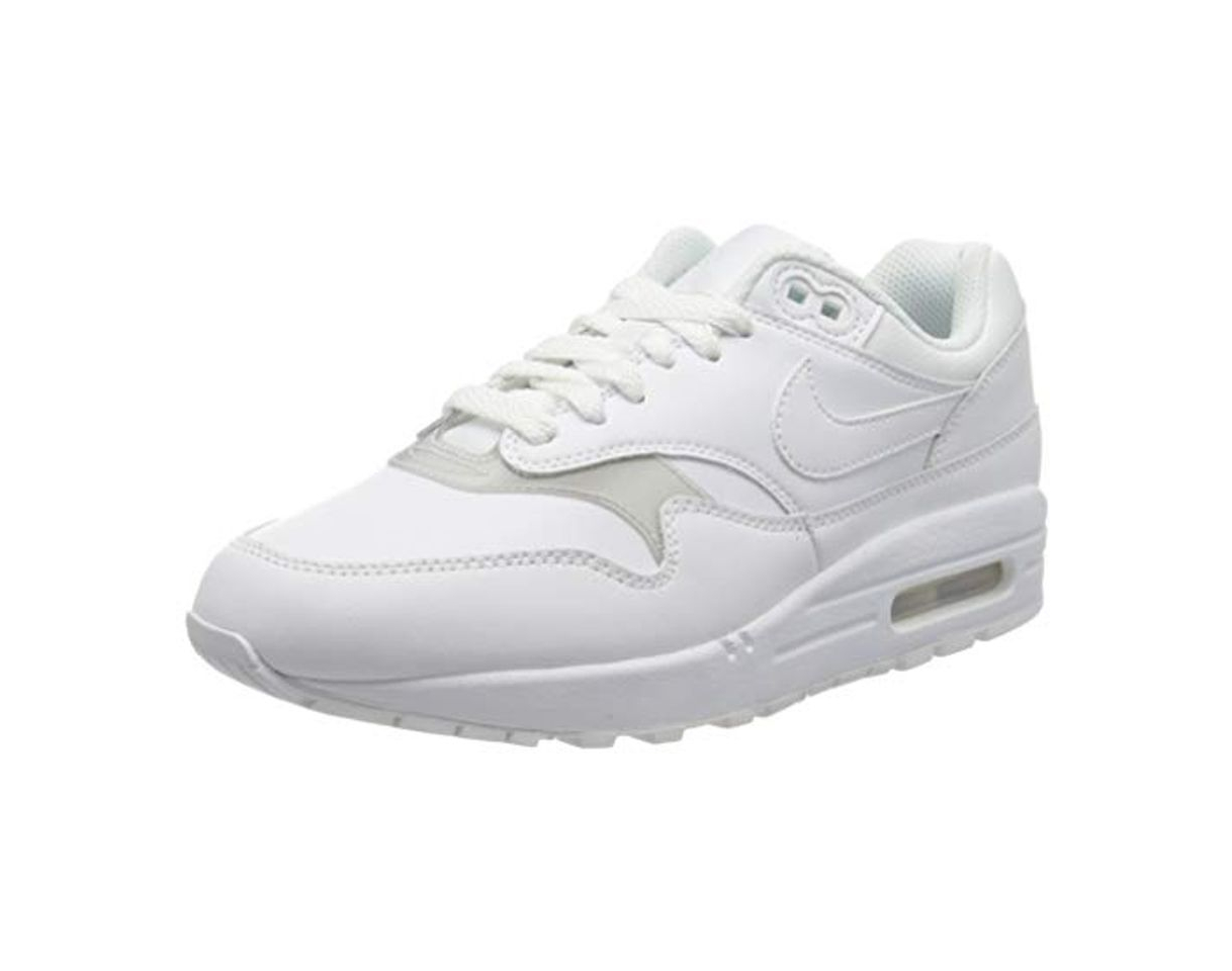 Social Nike Wmns Air MAX 1, Zapatillas de Running para Mujer, Blanco