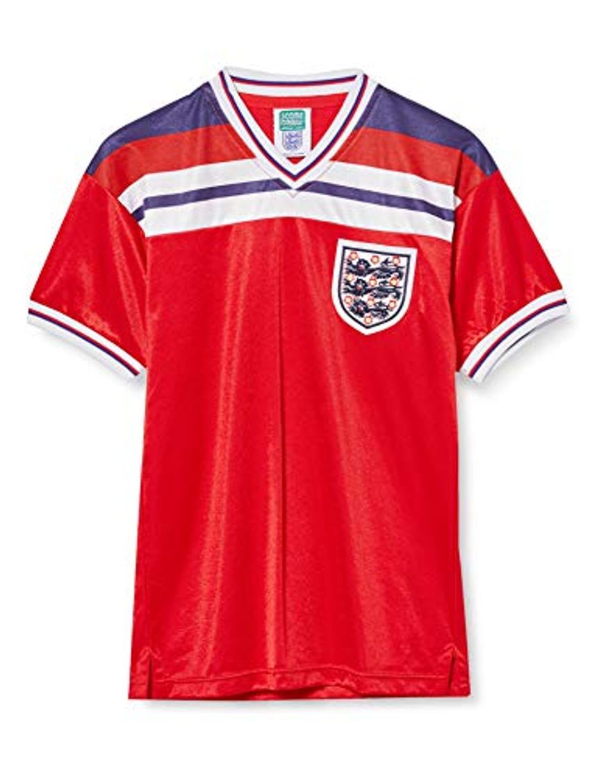 Fashion Score Draw - Camiseta de fútbol Retro de Inglaterra de 1982