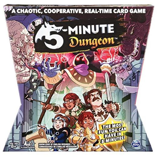 Spin Master 5 – Minute Dungeon Fun Card Game English