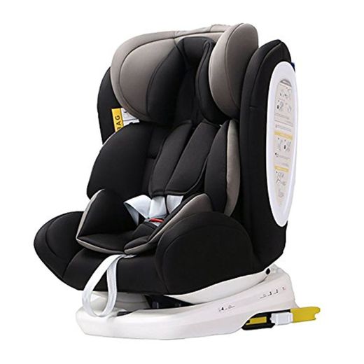 Star Ibaby - Silla de coche grupo 0+/1/2/3 Isofix rotación 360º