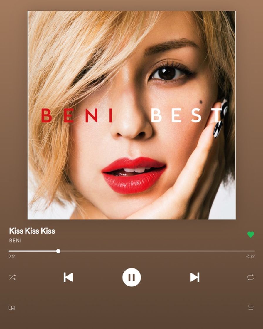 Music Kiss Kiss Kiss- BENI