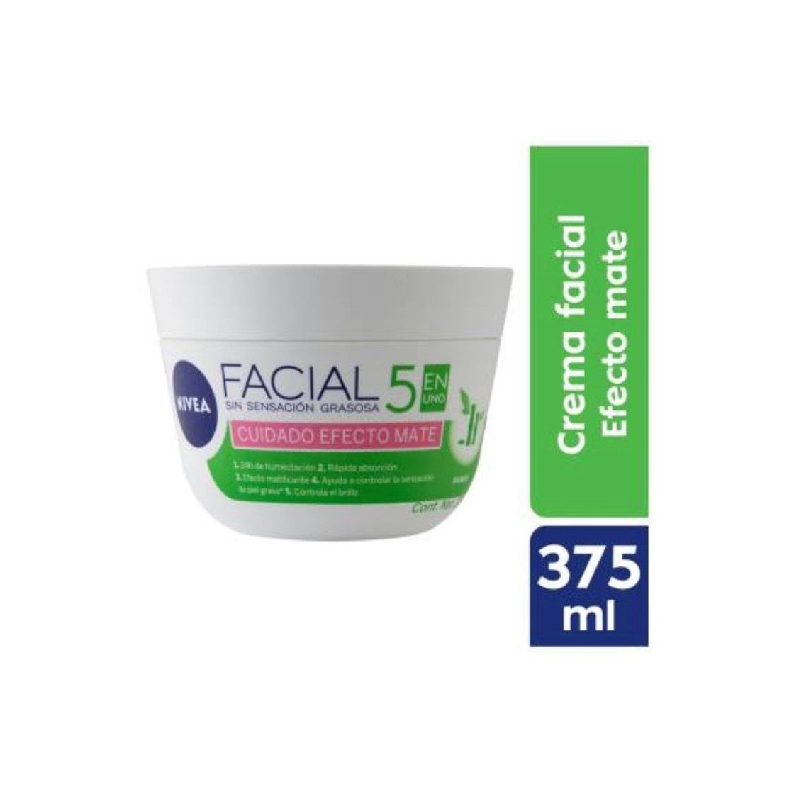 Social NIVEA Facial 5 en 1 Efecto Mate