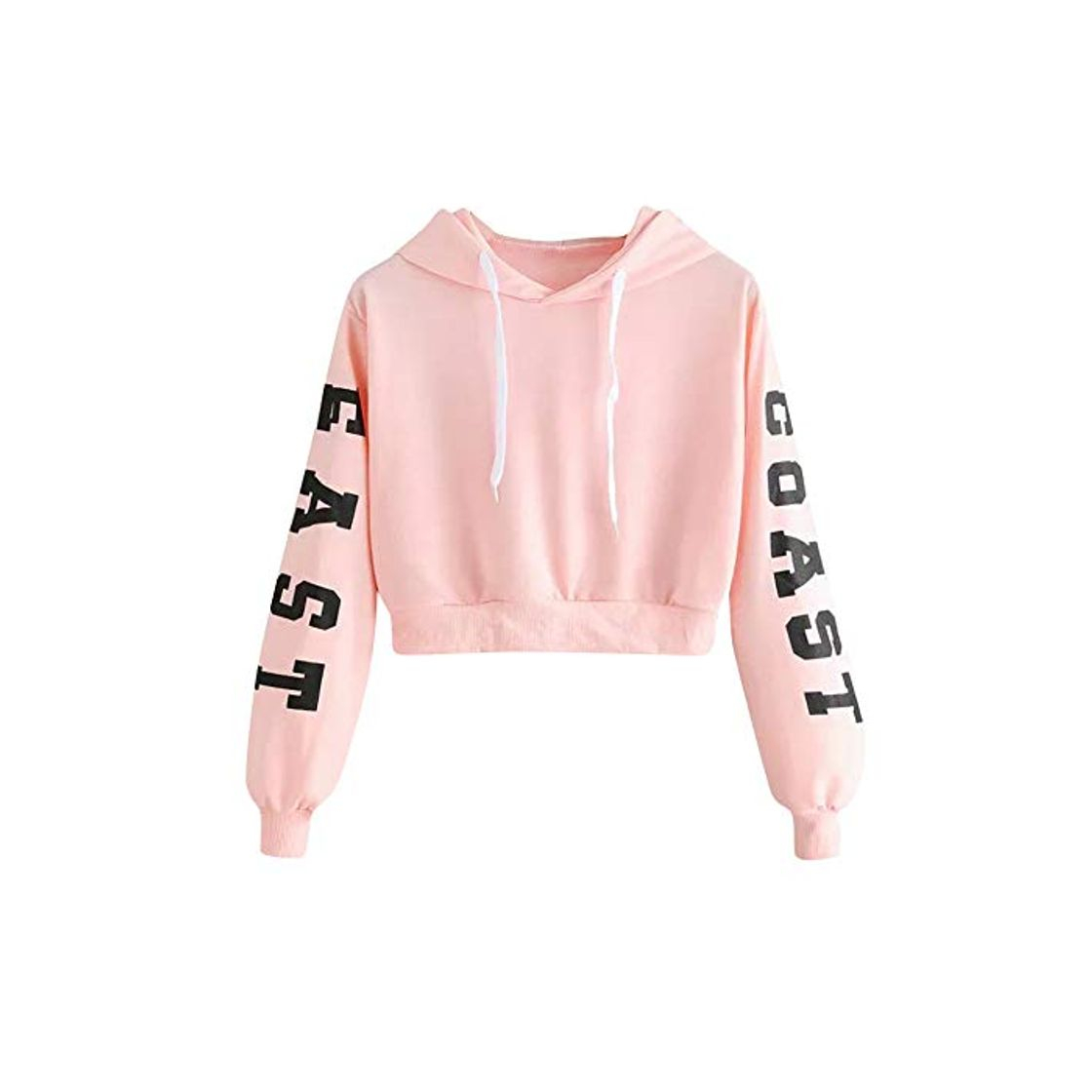 Moda Overdose Sudadera con Capucha De Manga Larga con Estampado De Letras para