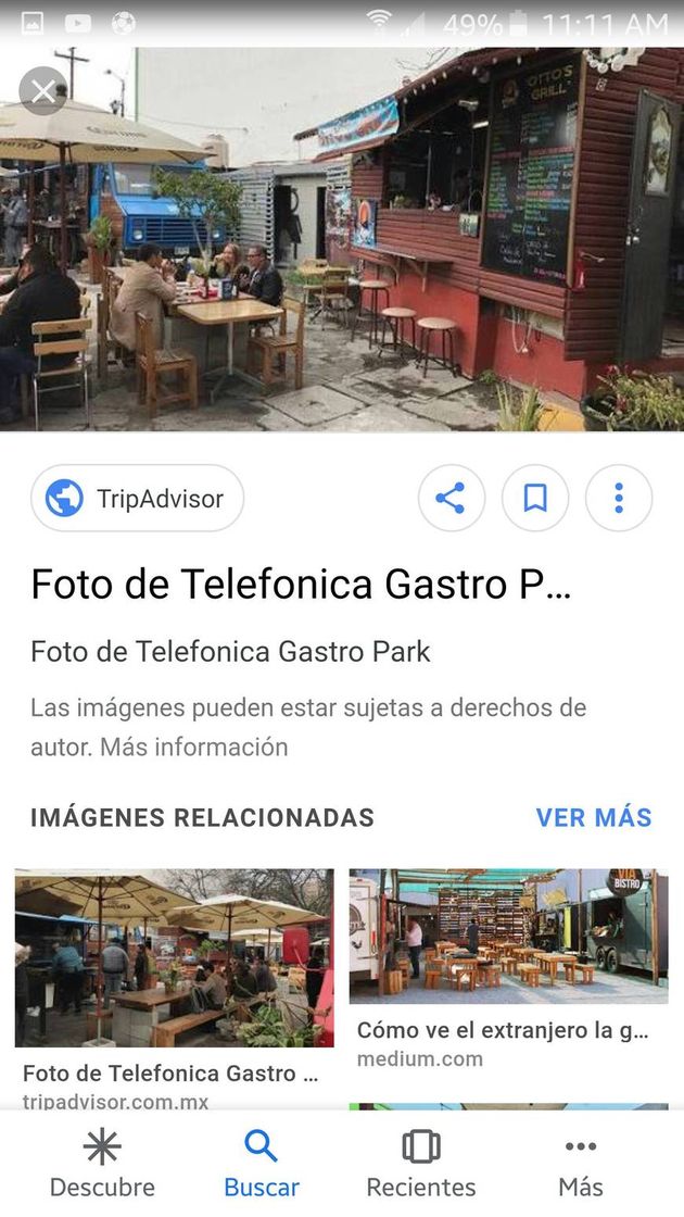 Restaurantes Telefonica Gastro Park