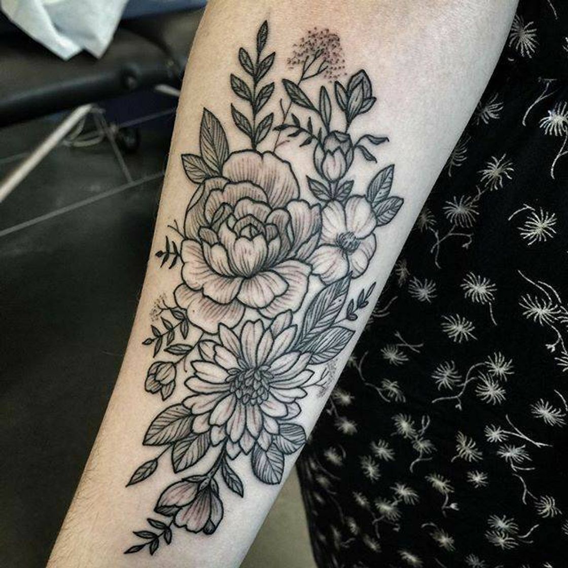 Fashion Tatto floral 