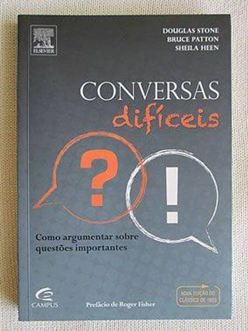 Moda Conversas difíceis. 