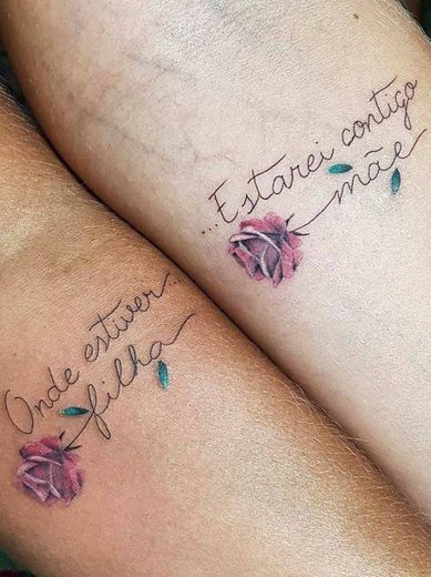 Tatto mãe e filha 👭🏻