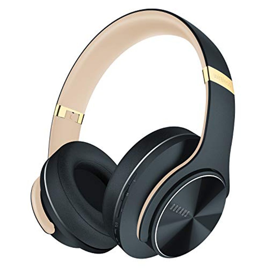 Producto DOQAUS Auriculares Inalámbrico Bluetooth, [52 Hrs de Reproducir] Alta fidelidad Estéreo Auriculares