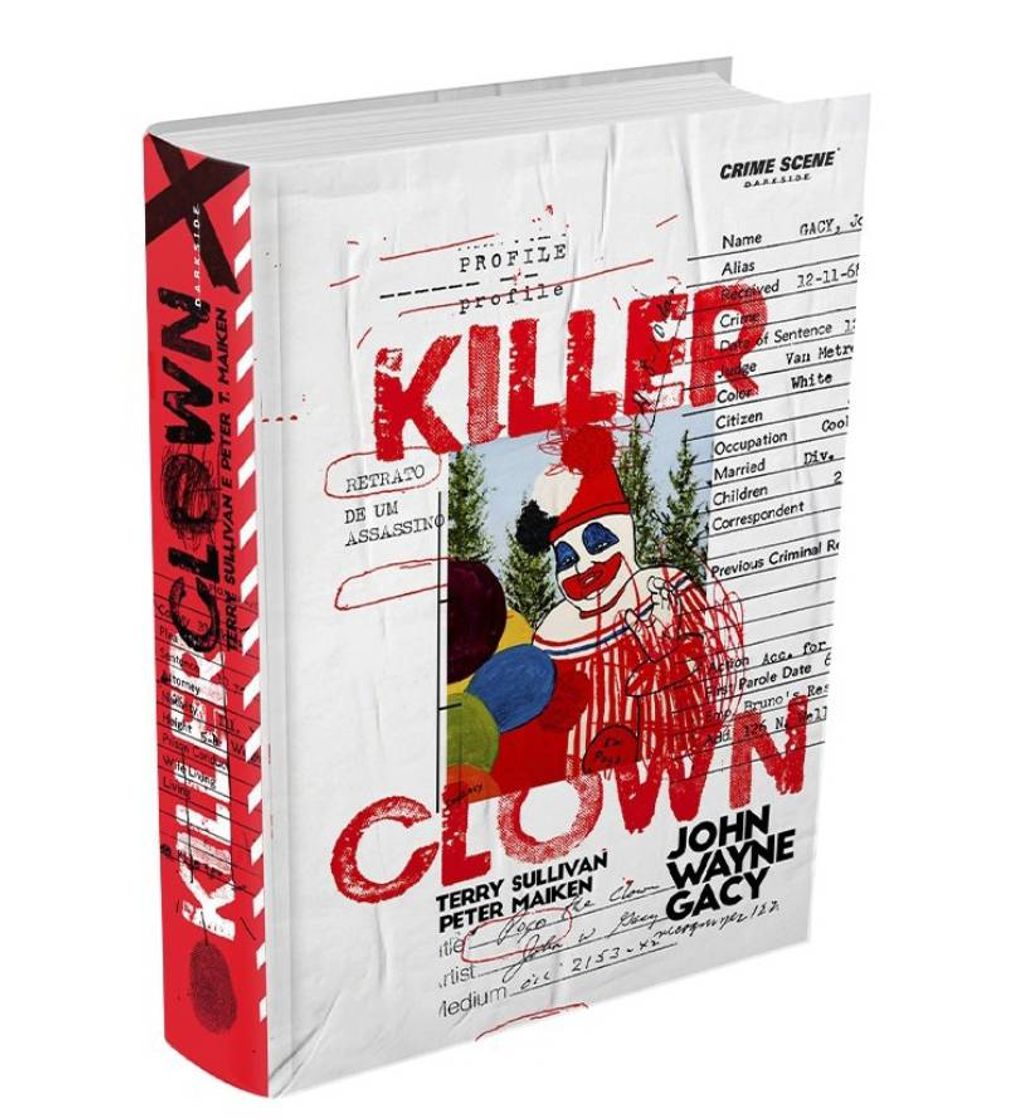 Book Livro:killer clown profile: o retrato de um assassino