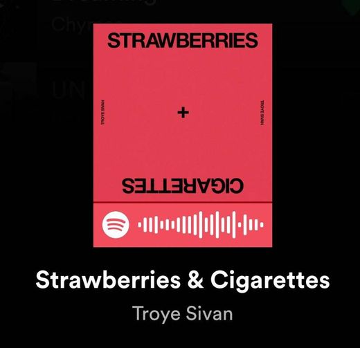 Strawberries & cigarettes 