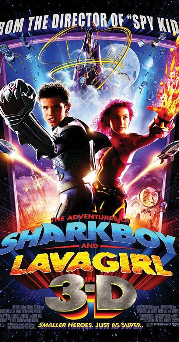 Película Las aventuras de Sharkboy y Lavagirl