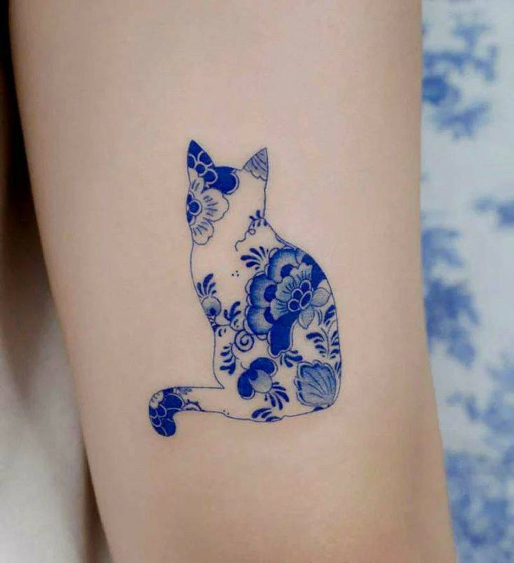 Moda Gatinho tatuagem!