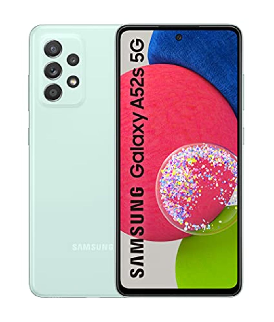 Social Samsung Smartphone Galaxy A52s 5G con Pantalla Infinity-O FHD