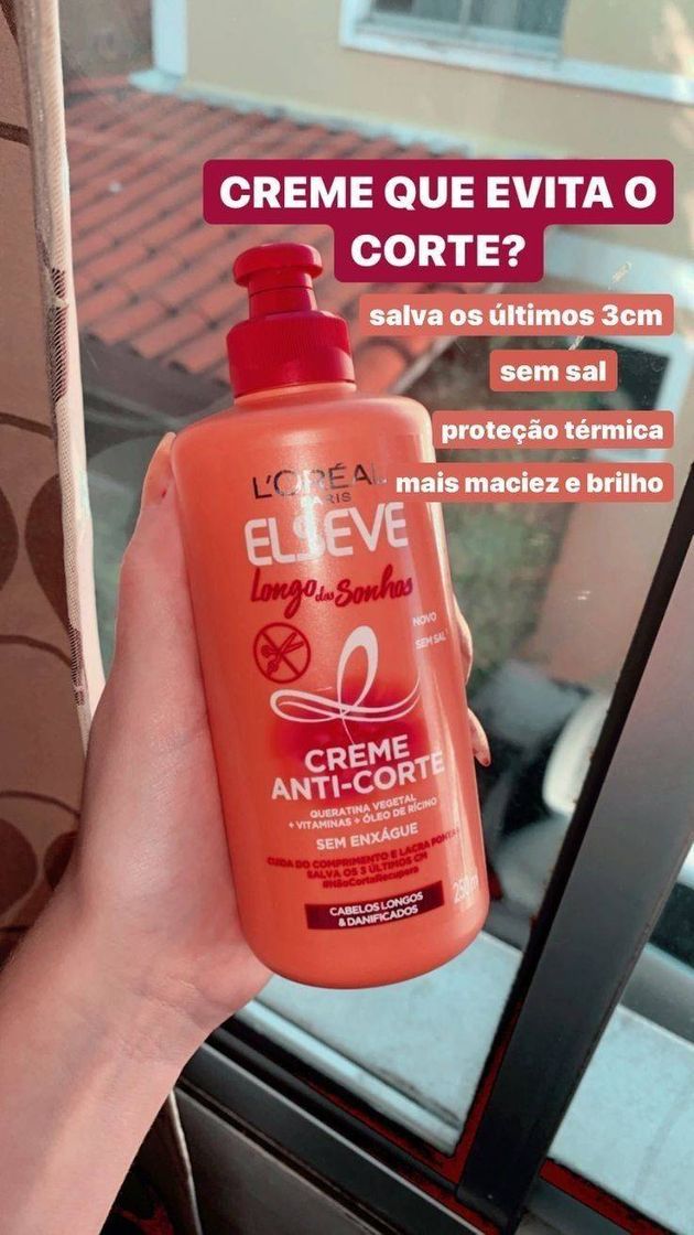 Moda Creme para recuperação de cabelo