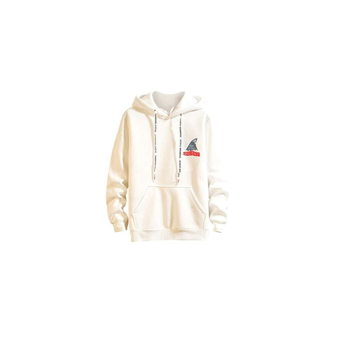 Social WDDGPZ1 Sudadera con Capucha Sudadera Marca Hombre Otoño Invierno Moda Shark Printing Sudadera con Capucha Manga Larga Tops Sudaderas Casuales Moleton
