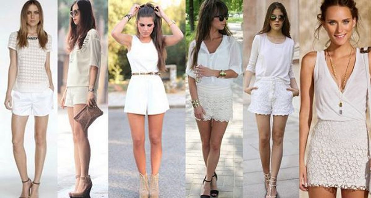 Fashion Roupas brancas 