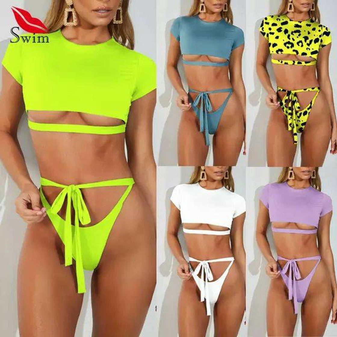 Fashion Maiô push up